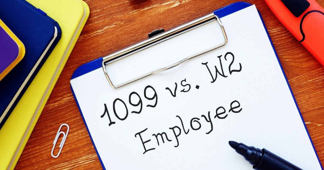 1099 vs W2 Employee Baron Payroll